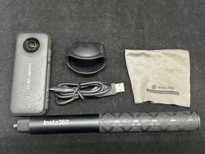 ■中古品 Insta360 インスタ ONE X2 360度カメラ 全天球 CINOSXX/A パノラマ 本体 アクションカメラ ブラック