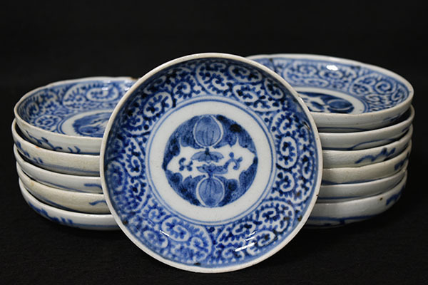 蛸唐草模様　大鉢　アンティークコレクション古民家伊万里有田DIY 蛸唐草模様 大鉢 アンティークコレクション古民家伊万里有田DIY