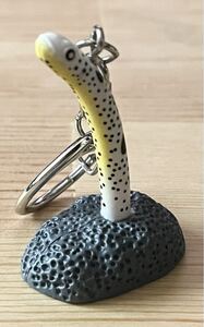 ◆海洋生物 キーホルダー チンアナゴ フィギュア 中古