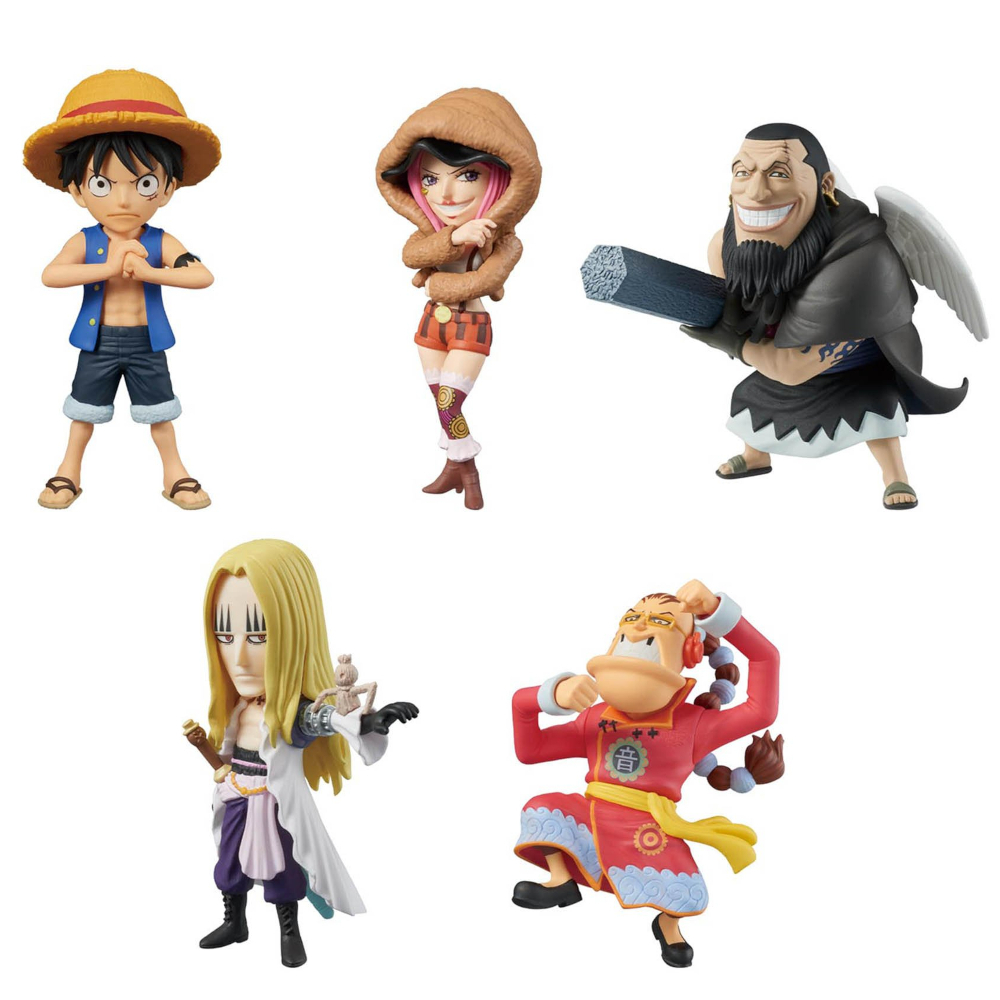 新品/未開封 ワンピース ワーコレセット 新品未開封】【5点セット】ONE PIECE ワーコレ 全5種 ニカルッチ