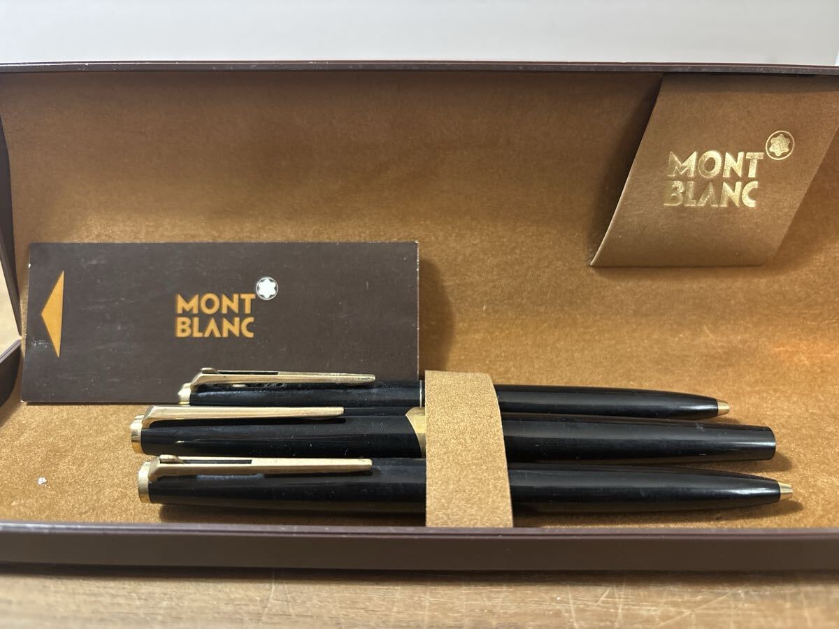 MONTBLANC モンブラン 万年筆 GERMANY 箱 インク4本付き MONTBLANC モンブラン 万年筆 GERMANY 箱 インク4本付き