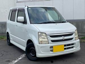 釧路発☆最落なし!H20年!スズキ!ワゴンR!グレード FX-Sリミテッド!型式 DBA-MH22S!車検R9年2/24迄!シートヒーター!ETC!4WD!