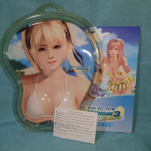 未使用 マリー・ローズ エクストリーム3Dマウスパッド フォトブック デッドオアアライブ エクストリーム3 Fortune ゲーム無し PS4