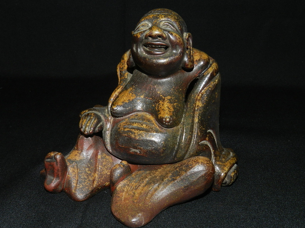 ♦珍物！時代物【在銘 古い焼締め】備前焼？コレクション 骨董品 アンティーク Amazon.co.jp: 時代物 水瓶 壺 花瓶 備前焼 骨董品 陶器