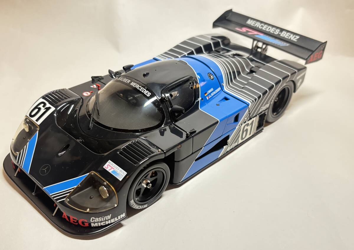 エグゾト exoto ザウバーメルセデス C9 イブサンローラン ミニカー エグゾト exoto ザウバーメルセデス C9 イブサンローラン ミニカー