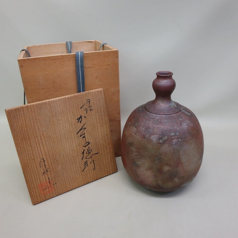 丹波焼 ★ 水指 ［市野勝助 作］ 丹波焼 ☆ 水指 ［市野勝助 作］