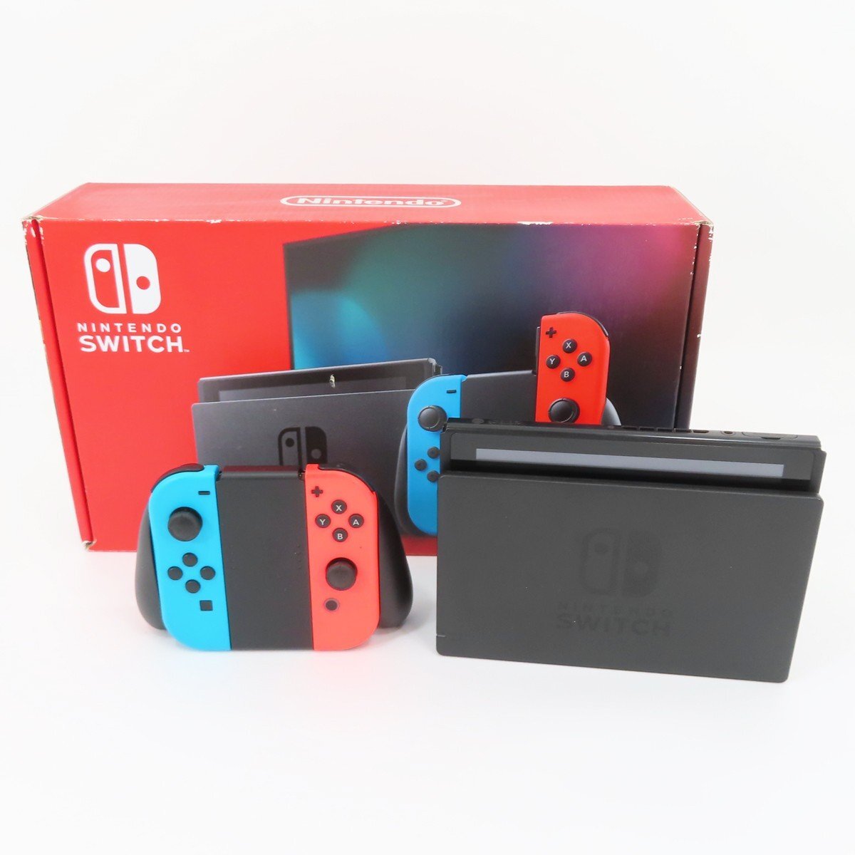 任天堂 - 中古品 Switch 任天堂スイッチ 本体 ネオンブルーレッド ニンテンドー Nintendo Switch 『新品』Nintendo (有機ELモデル) HEG-S-KABAA