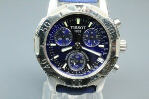 腕時計 TISSOT ティソ 1853 PRS200 T362/462 クロノグラフ クォーツ 200M/660FT ブルー 5291kby