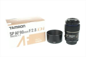 タムロン TAMRON SP AF 90mm 1:2.8 Di MACRO 1:1 LENS レンズ 一眼レフカメラ用 PENTAX ペンタックスマウント 箱付 6389kbyK