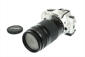 キャノン CANON EOS IX50 + ZOOM LENS EF 75-300mm 1:4-5.6 II LENS レンズ フィルムカメラ 一眼レフカメラ 7333kez