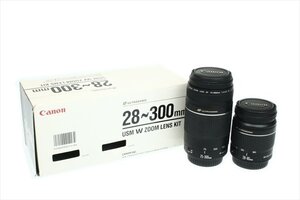 キャノン CANON ZOOM LENS EF 28-80mm 1:3.5-5.6 Ⅴ USM + 75-300mm 1:4-5.6 III レンズ 一眼レフカメラ用 動作確認済 7350bz