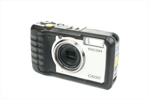 リコー RICOH G600 / ZOOM LENS f=5-25 1:3.5-5.5 デジタルカメラ デジカメ 防水 防塵 耐衝撃 単4電池使用可 動作確認済 3713bz