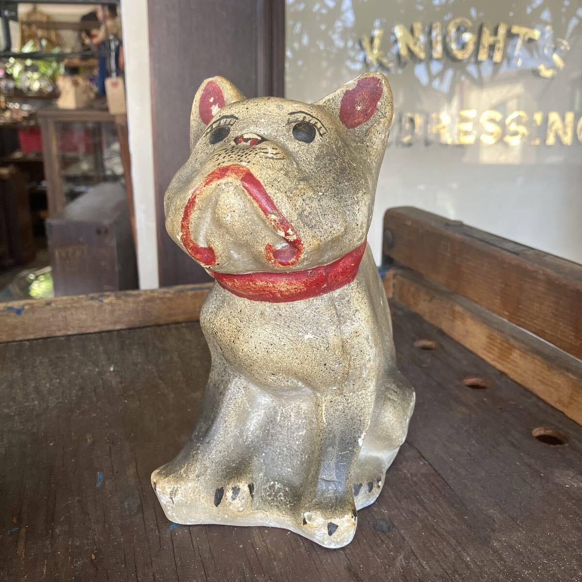 アンティークブルドッグ Amazon.co.jp: ZKSYLSM 12.6インチ 大型ブルドッグ像 置物