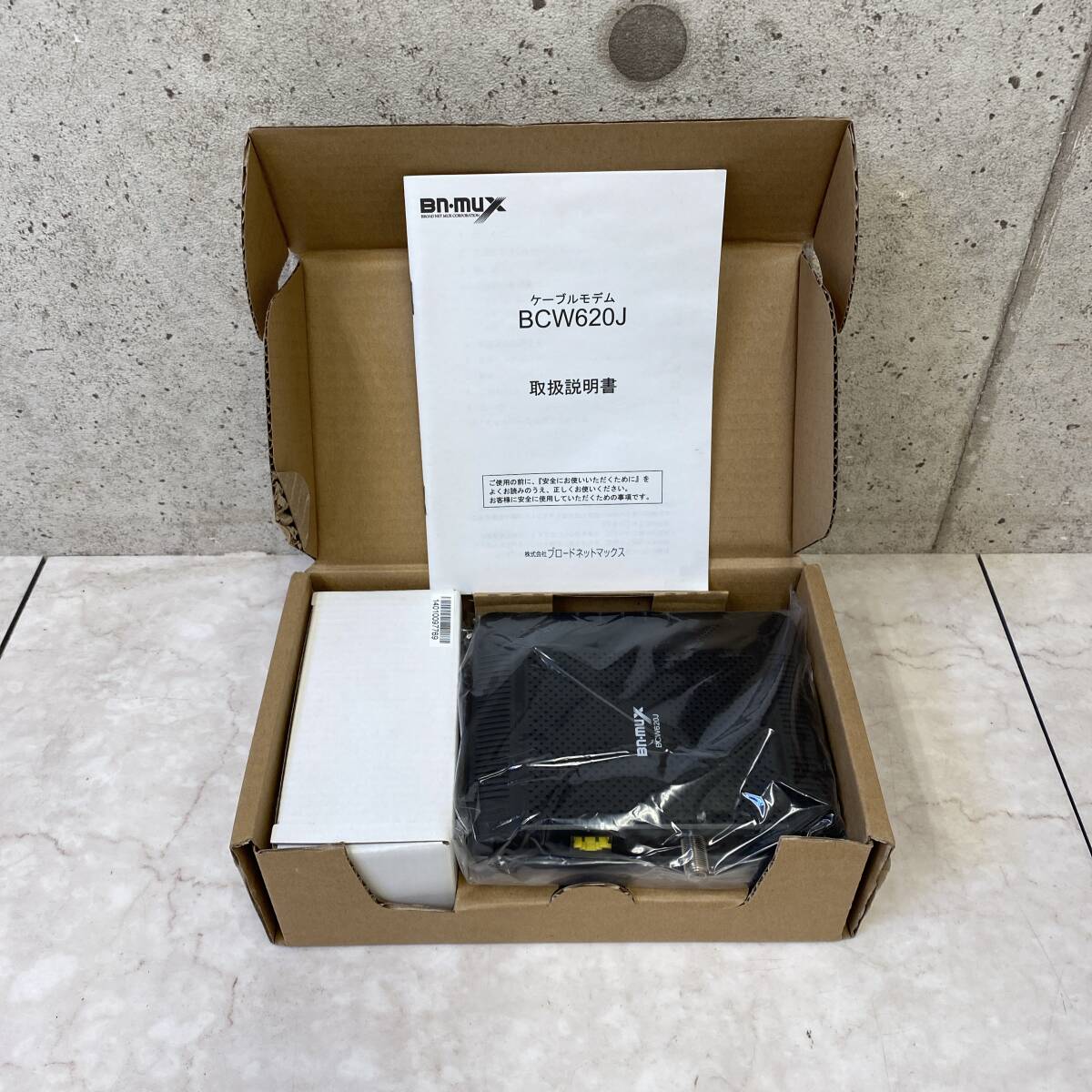 値下げ【送料無料】 新品未使用 ケーブルモデム BCW620J Bn-mux ブ