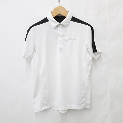  Srixon SRIXON Golf спортивная одежда рубашка рубашка-поло короткий рукав белый чёрный красный белый черный красный L мужской 