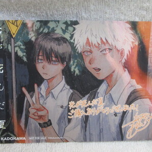 ☆☆☆ 光が死んだ夏 4巻 モクモクれん 購入特典イラストカード ☆☆☆