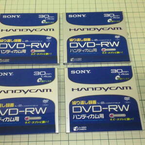 SONY DVD-RW ハンディカム用 DMW30 1.4GB 4枚 未使用未開封品