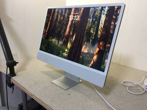 【10】★美品★Apple iMac 24インチ Retina 4.5K 2021 Apple M1(8コア) 16GB SSD:256GB macOS Sequoia