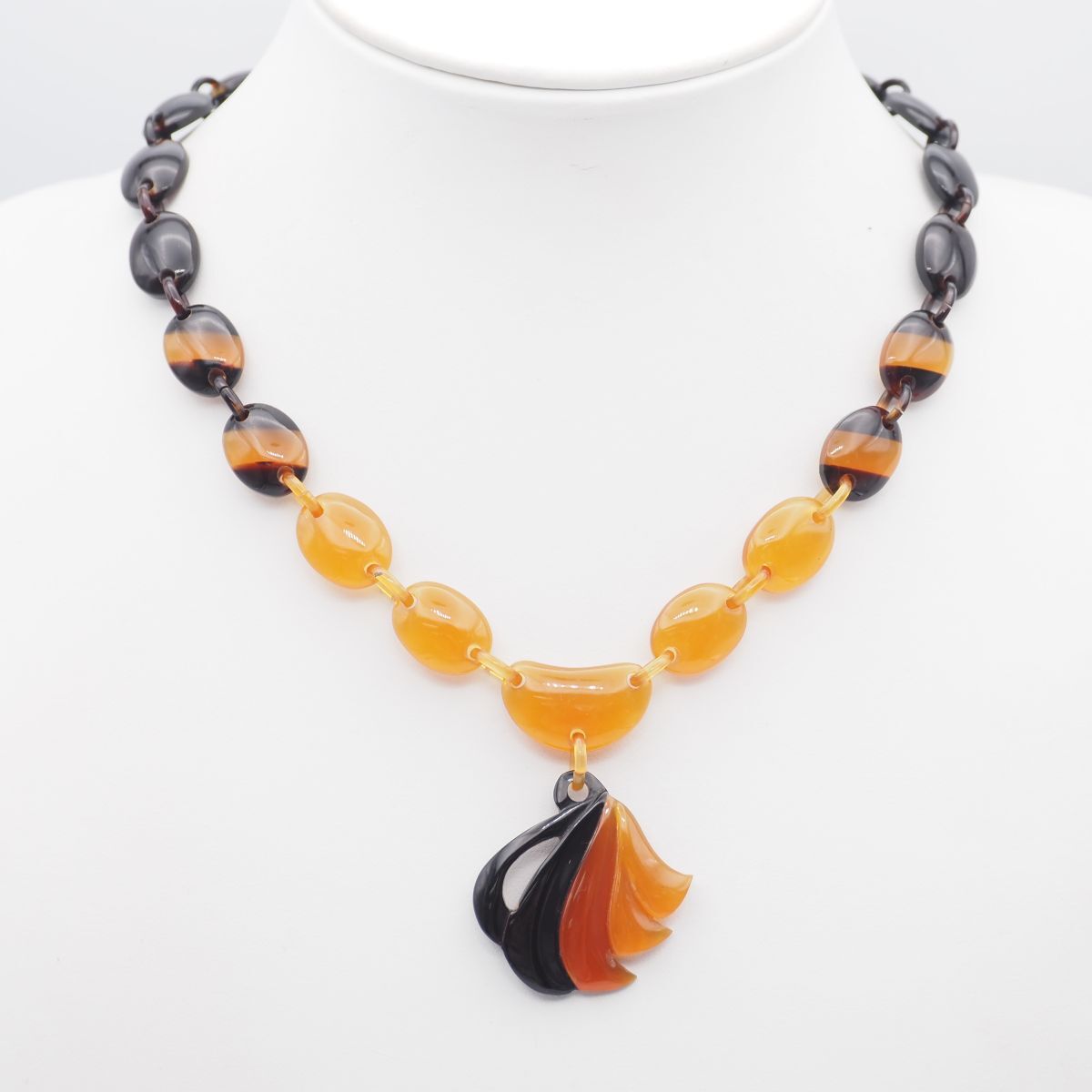 【希少】鼈甲　ネックレス Yahoo!オークション -「べっ甲 鼈甲 ネックレス」の落札相場