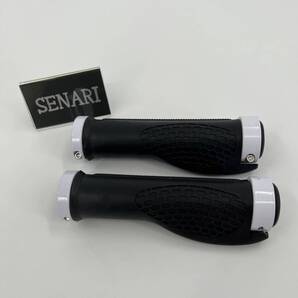 R-86/自転車/ シンプル エルゴ グリップ コブ付 / ホワイト 白