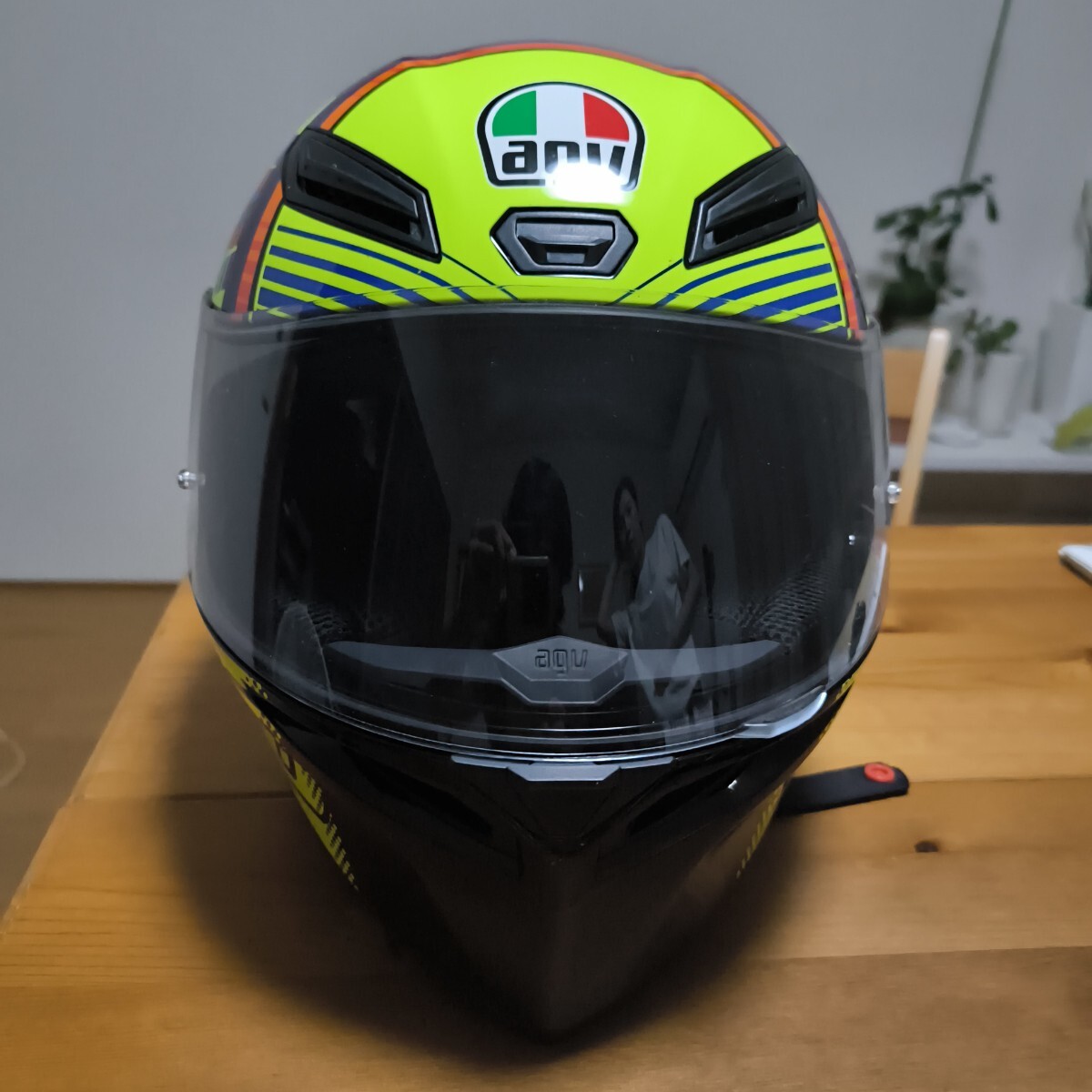 ク*ー様 中古　AGV 　コルサ　ロッシヘルメット　Lサイズ AGV K-3 SV MPLK 009-ROSSI MUGELLO 2017 - ダイネーゼジャパン