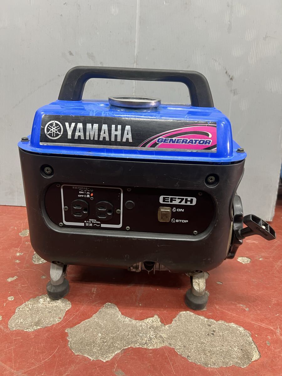ヤマハ ポータブル発電機 EF7H 60Hz 中古品 防災グッズ キャンプ ヤマハ ポータブル発電機 EF7H 60Hz 中古品 防災グッズ キャンプ
