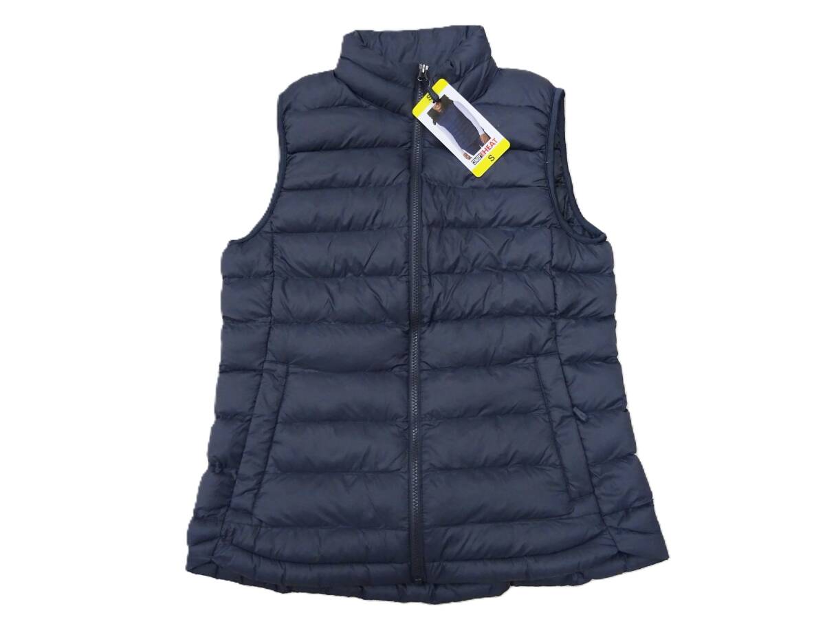 ★新品未使用/テーラーメイド/レディース/ダウンベスト/Sサイズ/ブラック ダウンベスト ベスト オーバーサイズ スタンドカラーエコダウン