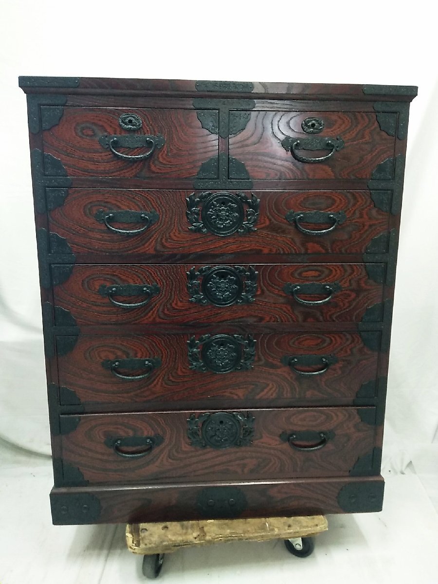 激安❗時代タンスNR9/欅/けやき/和家具/唐木家具/アンティーク家具 /タンス 楽天市場】【送料無料】欅 時代箪笥 NR-9/ケヤキ タンス チェスト 和