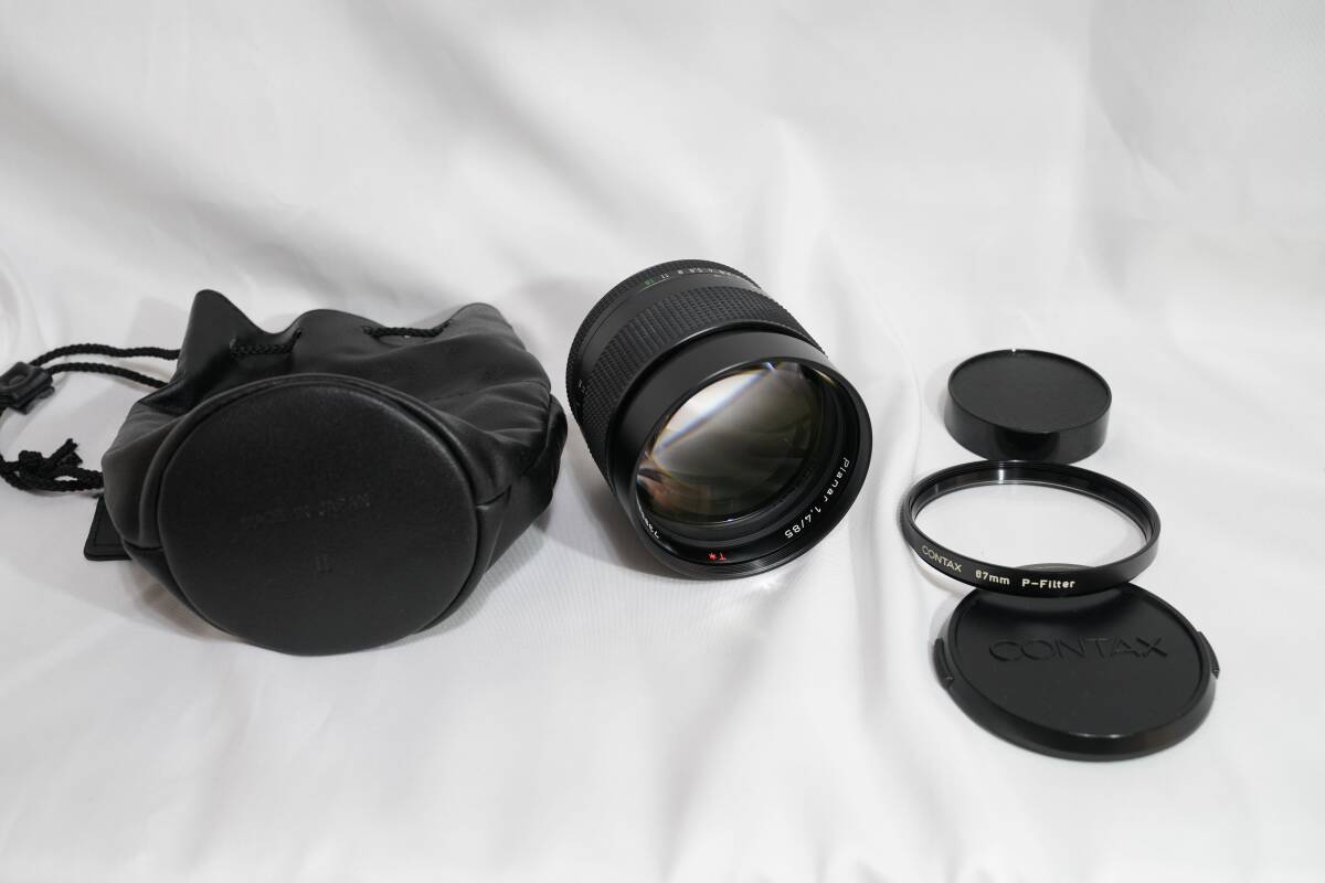 コンタックス　カールツァイスプラナー　85㎜F1.4　MMG製 CONTAX Carl Zeiss Planar T* 85mm F1.4 AEG ◇レビュー