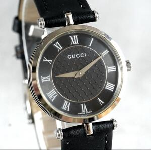 1円スタート GUCCI グッチ シェリーライン ローマン ラウンド メンズ 腕時計 クォーツ 稼働品 1スタ vintage wacth