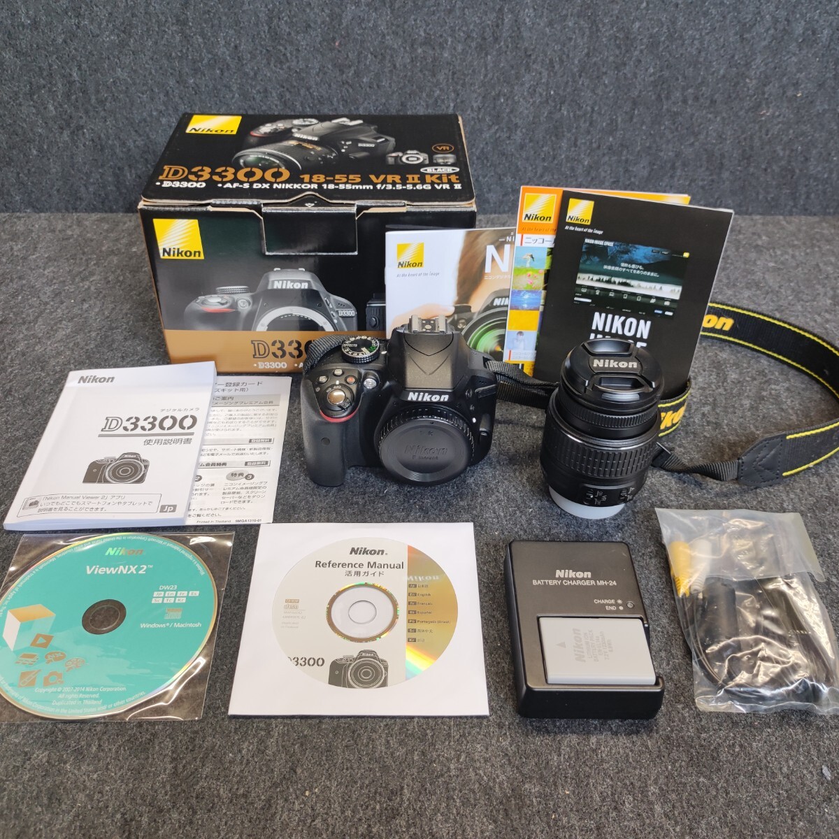 Nikon - Nikon D3300 レンズキット Amazon | Nikon デジタル一眼レフカメラ D3300 18-55 VR II