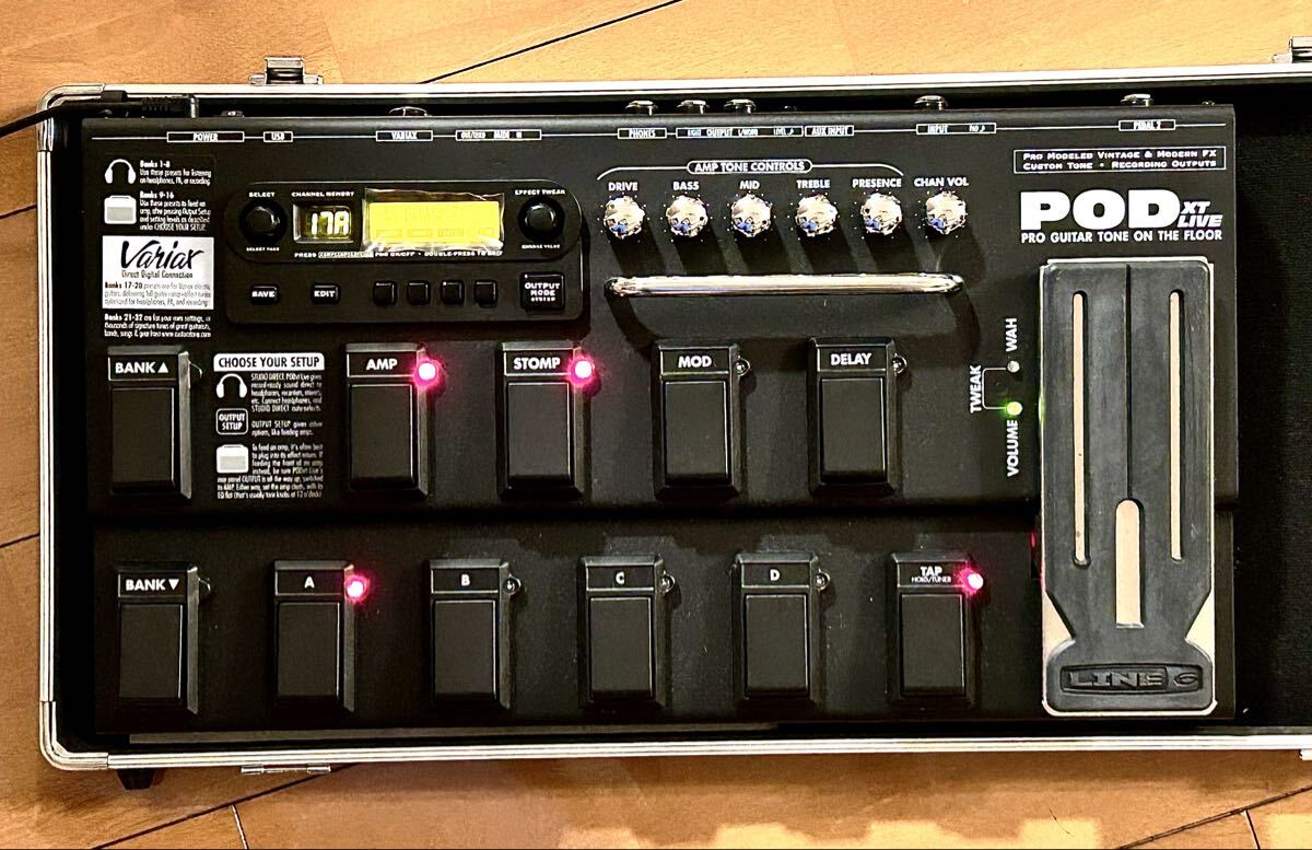 LINE6 POD xt Live オークション比較 - 価格.com