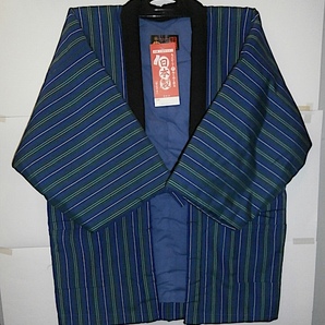 新品 男物 久留米 綿入れ はんてん・半纏・袢天・M~L 日本製 NO.20