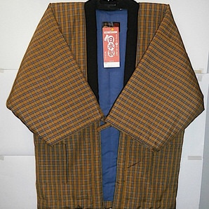 新品 男物 久留米 綿入れ はんてん・半纏・袢天・M~L 日本製 NO.17