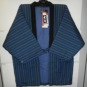LL・大寸 男物 久留米 綿入れ はんてん・半纏・袢天・ 日本製 NO.1