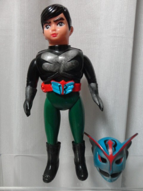 (夏休み企画) 極美品　当時物　バロムワン　旧バンダイ　面取れソフビ 夏休み企画) 極美品 当時物 バロムワン 旧バンダイ 面取れソフビ