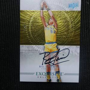 Bill Laimbeer 2013-14 Upper Deck Exquisite Collection N0.16 Autographs #5/5!!!