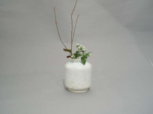 李朝　壺　小壺　白磁　花瓶　花生け 李朝白磁小壺 | 京都寺町の骨董品店 古美術いもと