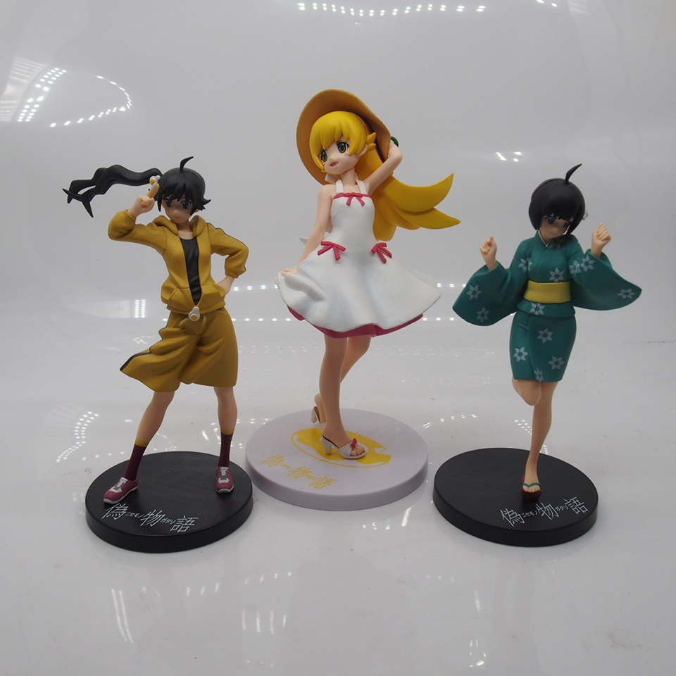 化物語フィギュア 全19体セット　※説明ご参照下さい 化物語フィギュア 全19体セット ※説明ご参照下さい 化物語