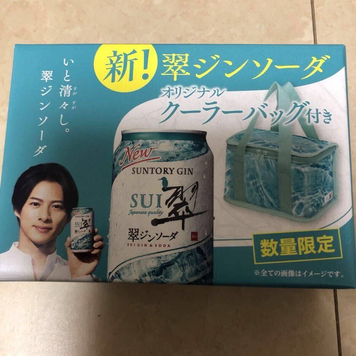 翠ジンソーダ　保冷バッグ　　未使用　a