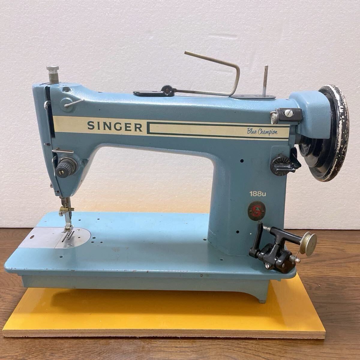 レトロ・ヴィンテージ ミシン SINGER 188U2～引き取り20000円～ Yahoo!オークション -「シンガー188」(その他) (本体)の落札相場