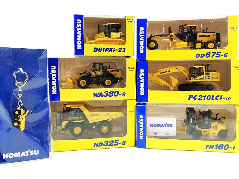 コマツ　ミニカー Yahoo!オークション -「コマツミニローダー」(ミニカー) の落札