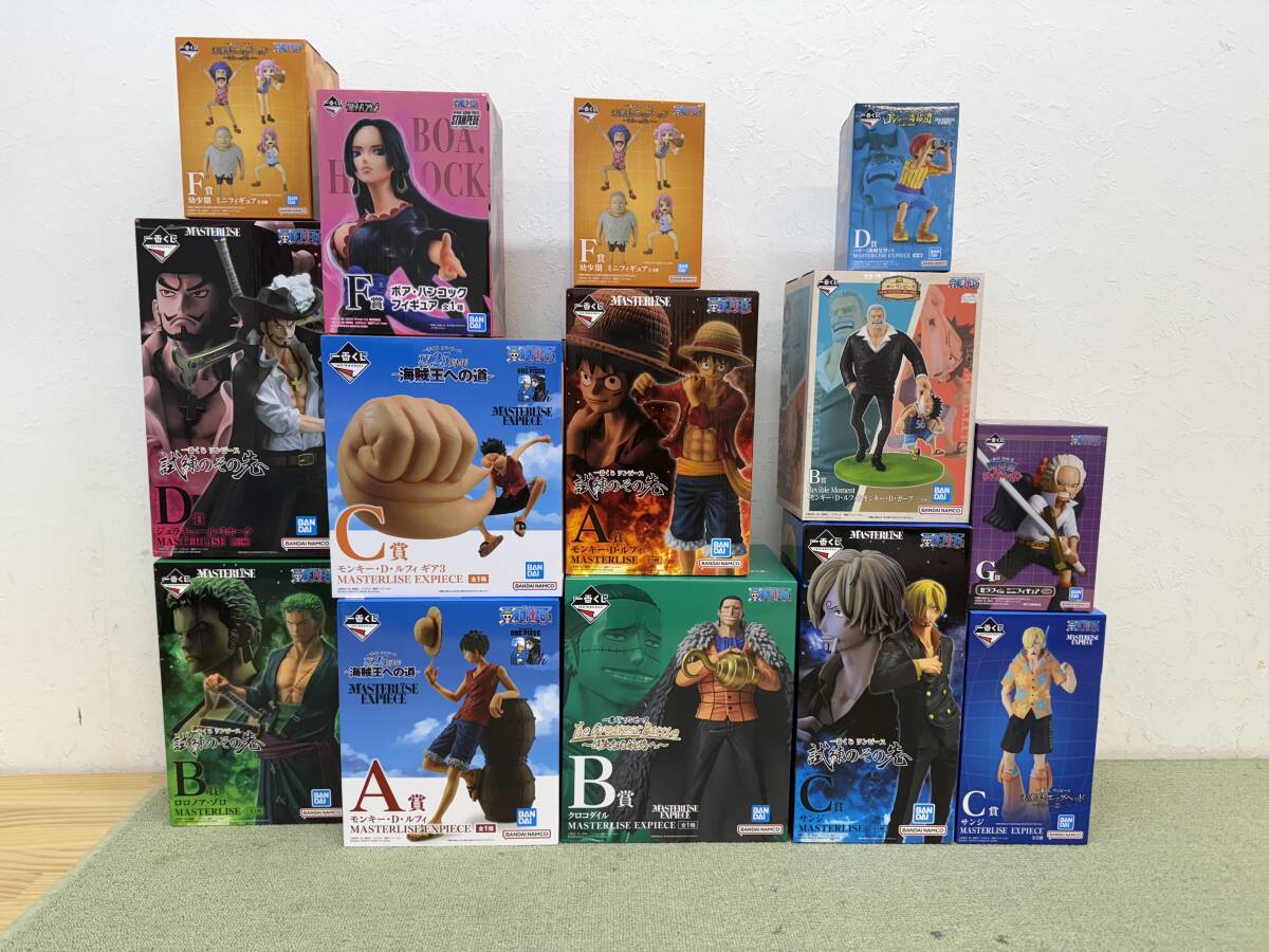 【新品未使用】ワンピース1番くじ ミホーク＆レイリー 新品未使用】ワンピース1番くじ ミホーク＆レイリー ONE PIECE