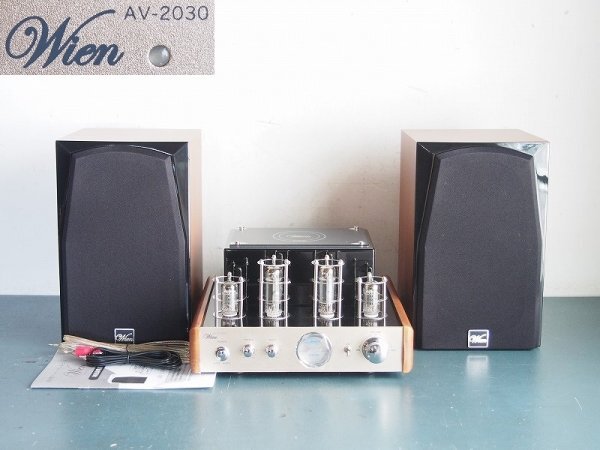 真空管アンプセット Wien AV-2030 ジャンク Amazon.co.jp: 本格的な音を楽しめる☆真空管アンプWien/AV-2030