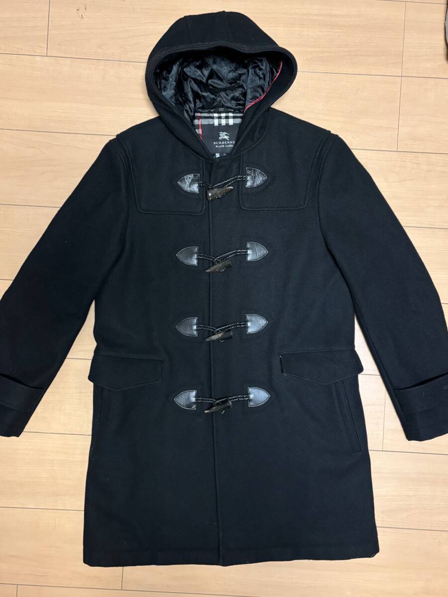 未使用級✨ バーバリーブラックレーベル 40 L スリーピース 裏地総柄 ロゴ バーバリーブラックレーベル スリーピース スーツ 背抜き シルク