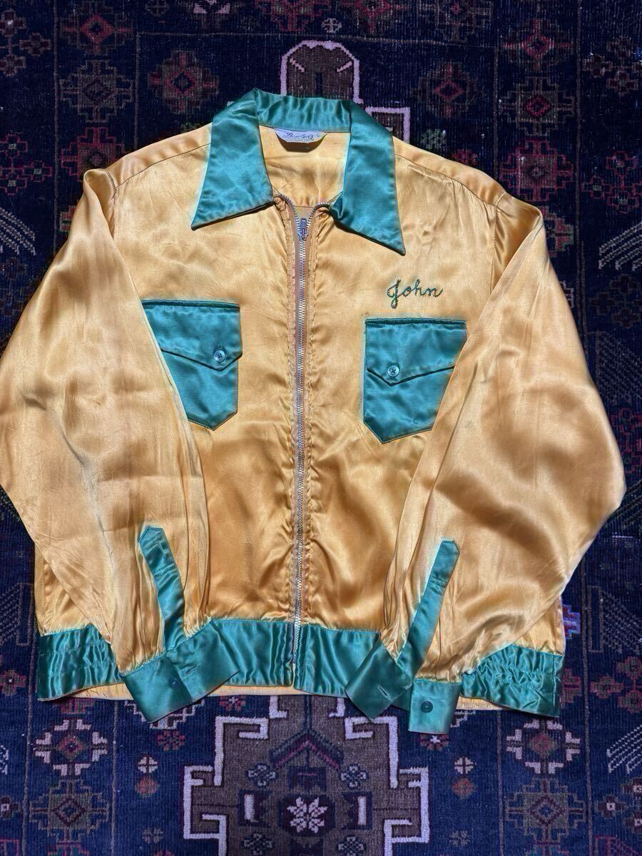 50's vintage ブルゾン 50'S VINTAGE SOUVENIR JACKET 「キッズサイズ,鷹,トラ」｜SAFARI