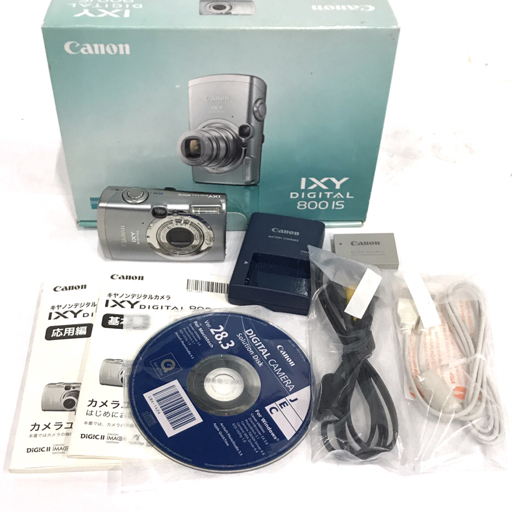 中古　Canon IXY800IS　6.0メガピクセル コンパクトデジタルカメラ 中古】Canon キヤノン IXY Digital 800 IS コンパクトデジタル