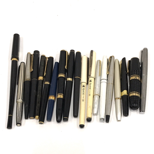 万年筆7点セット　まとめ売り　ジャンク　PILOT PARKER 他 Yahoo!オークション -「ジャンク」(万年筆) (筆記用具)の落札