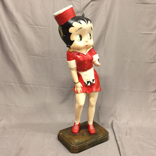 ベティブープ　BettyBoop 特大人形　置物　ビンテージ品　中古品 ベティブープ BettyBoop 特大人形 置物 ビンテージ品 中古品