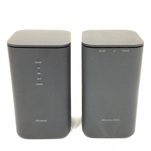 【新品未使用未開封】ドコモホーム5GHR02セット 新品未使用 SHARP home 5G HR02 ダークグレー docomo モバイル